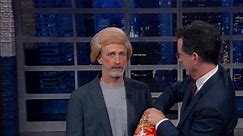 Jon Stewart imitates Donald Trump on "Late Show"
