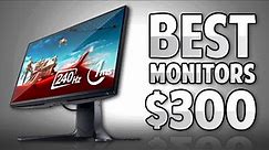 BEST 5 240hz Monitors Less Than $300 (January 2022)