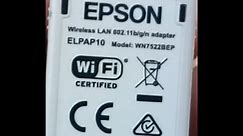 How to setup EPSON EB-X05 projector using wireless LAN ELPAP10 part 2