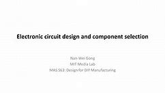 PPT - Electronic circuit design and component selection PowerPoint Presentation - ID:6766664