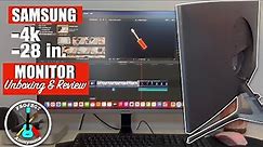 Samsung 28” 4K UHD Monitor Unboxing and Review