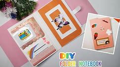 How to make Folder Notebook | Folder notebook ideas | Notebook craft ideas