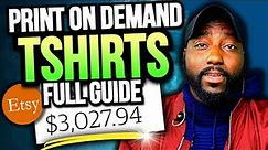 How to Sell Tshirts on Etsy get sales FAST! Etsy + Printify -Full Tutorial 2023