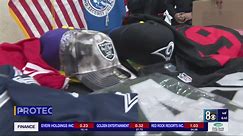 Super Bowl LVIII security operations include monitoring counterfeit merchandise sales in Las Vegas