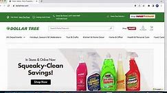 How to Order Online From Dollar Tree