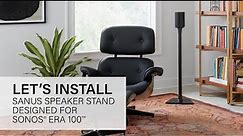 Sonos Era 100™ Speaker Stand Install | Quick and Easy