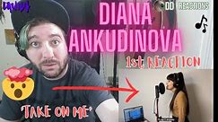 1st REACTION to DIANA ANKUDINOVA!! "Take On Me" – Диана Анкудинова #diana #dianaankudinova