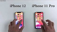 iPhone 12 vs iPhone 11 Pro Speed Test & Size Comparison