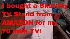 This universal TV stand from Amazon could be dangerous!