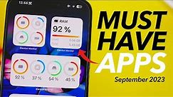 10 iPhone Apps You MUST HAVE - September 2023 !