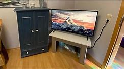 How to assemble and attach Samsung 2019 43" Q60R QLED 4K Quantum HDR Smart TV GQ43Q60RGT Television