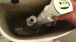 How to fix a push button cistern that does not flush. Without removing the cistern