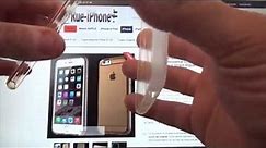 Coque Intégrale iPhone 6 / 6S Silicone Tactile et Face Arrière Rigide Or