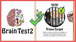 Brain Test 2 Tricky Stories PRISON ESCAPE All Levels 1-20 Solution or Walkthrough