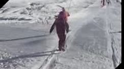 Video comment prendre un téléski en snow board