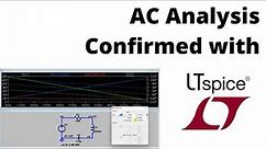 Quick LTSpice: AC Analysis of a Series RLC Circuit