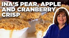 Ina Garten's Pear, Apple and Cranberry Crisp | Barefoot Contessa | Food Network