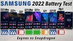 ULTIMATE 2022 Samsung Battery Test!