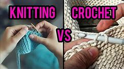 Knit VS Crochet - Which is Easier