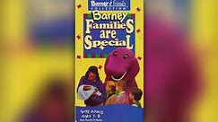 Barney: Families are Special (1993) - 1995 VHS