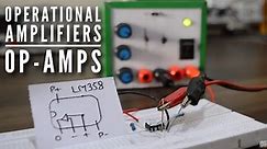 What Is Operational Amplifier (practical Demonstration) || OP-Amp basics