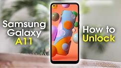 How to Unlock Samsung Galaxy A11 From Home