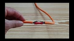 Idiot's guide to 2 simple ways to repair a cut electrical cord