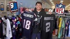 FINDING NFL JERSEYS AT GOODWILL *INSANE FINDS*