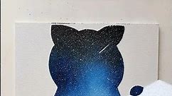 Galaxy Cat #art #painting #artist
