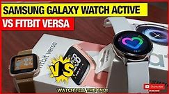 Fitbit Versa Vs Samsung Galaxy Watch Active