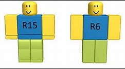 R15 VS R6//Roblox
