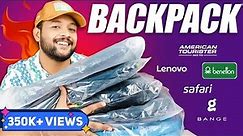 Best Backpack/Bags for College/Office/Travelling/School on Amazon 🔥 Backpack Haul 2022 | ONE CHANCE