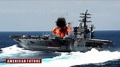 Brutal attack! US aircraft carrier attacked by 6 China warships near Korean waters