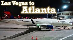 Full Flight: Delta Air Lines A321 Las Vegas to Atlanta (LAS-ATL)