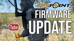 SPYPOINT Firmware Update - It's Easier Than You Think! — Fall Obsession