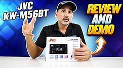 JVC KW-M56BT Car Stereo Head-unit Review and Demo with Apple CarPlay and Andriod Auto
