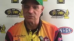 NHRA - LIVE: In the press room with Tim Wilkerson who had...