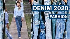 Модные ДЖИНСЫ весна-лето 2020. Тренды 2020 деним. | Fashion Trends 2020 jeans, denim
