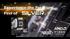Experience the premium feel of BIOSTAR B650M-SILVER