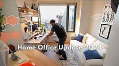 I Built My DREAM Home Office - Desk Setup Update (2024)
