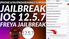 Jailbreak iOS 12.5.7 iPhone6/5S/iPadAir/Mini2/3/iPod6| Freya iOS 12.5.7 Jailbreak | Jailbreak 12.5.7