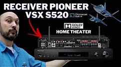 RECEIVER PIONEER VSX S520 DOLBY ATMOS HOME THEATER