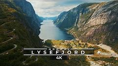 Lysefjord Norway 🇳🇴 by Drone in 4K 60FPS