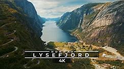 Lysefjord Norway 🇳🇴 by Drone in 4K 60FPS