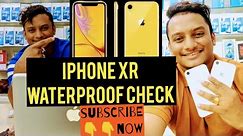 IPHONE XR WATERPROOF TEST | IPhone XR check | iPhone XR review