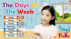 The Days of the Week Song with Actions and Lyrics _ Kids Action Song _ Sing with Bella