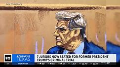 7 jurors now seated for Trump's criminal trial