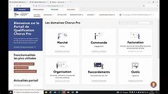 Webinaire Chorus Pro - Comment se connecter et gérer les paramètres des entités publiques