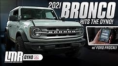 2021 2.7L Ford Bronco Dyno - Before & After Results w/ M-9603-B27 Ford Performance Tuner