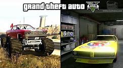 GTA 5 - Cheval Marshall & Stock Car Races Gameplay (How to unlock) PS4 & Xbox One